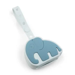 New Silikone sutteholder Elphee Blå Suttesnore Og Suttebokse