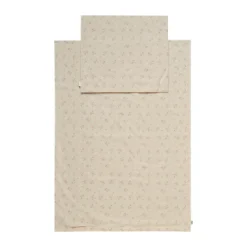 Silke babydyne med sengetøj - Misty rose Børn Pakkeløsninger|Sengetøj