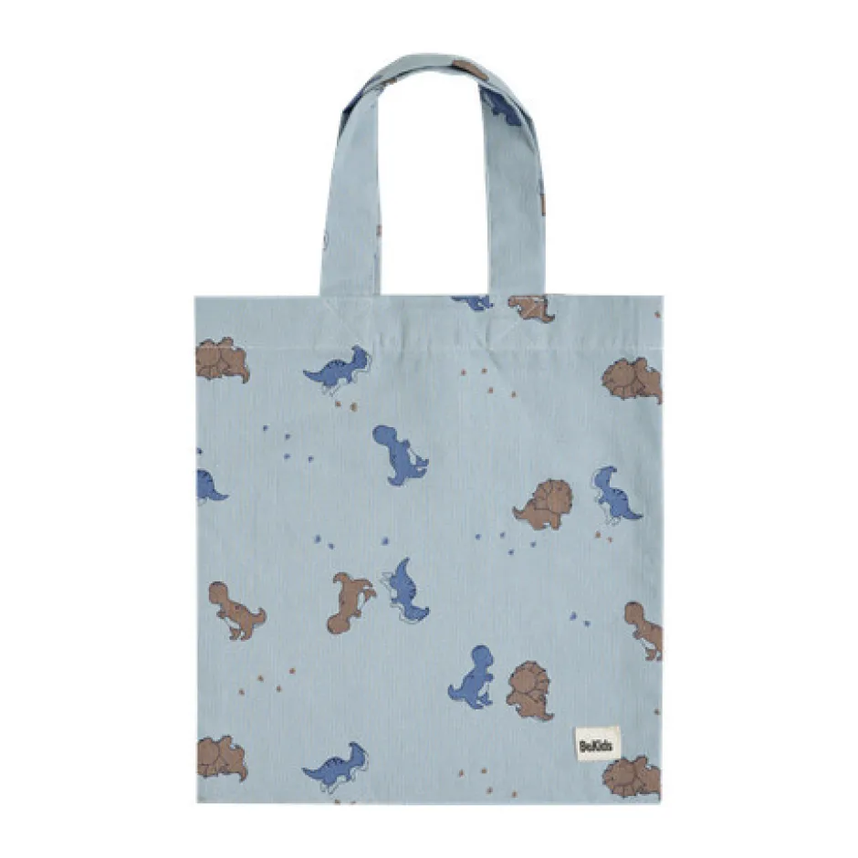 New Silke babydyne med sengetøj - Blue fog Børn Pakkeløsninger|Sengetøj