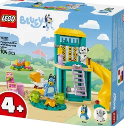 Hot Sjov på legepladsen med Bluey og Chloe 11201 Lego