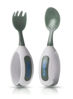 Clearance Ske & gaffel sæt - Grøn Bestik