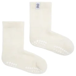 Clearance Skridsikre Sport Strømper - Off white Skridsikre Strømper