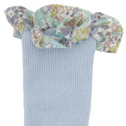Clearance Skridsikre Strømper - Liberty - Sky Blue / Michelle purple Skridsikre Strømper