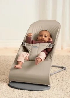 Best Skråstol Balance Soft, Sandgrå Børn Skråstole