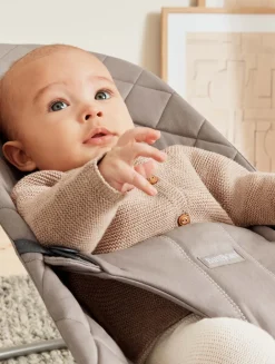 New Skråstol Bliss - Vævet, Klassisk quilt, Sandgrå Børn Skråstole