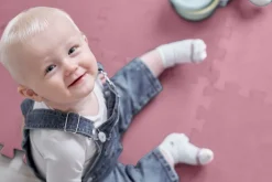 Skumlegegulv , Støvet Rosa 9 stk Legegulve & -Tæpper