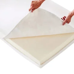 Clearance Skummadras inkl. betræk, 90x200 cm, H: 9cm, Hvid Børn Madrasser