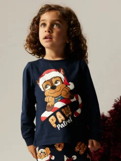 Hot Slava Paw Patrol Nattøj sæt - Navy Blazer Nattøj & Natkjoler