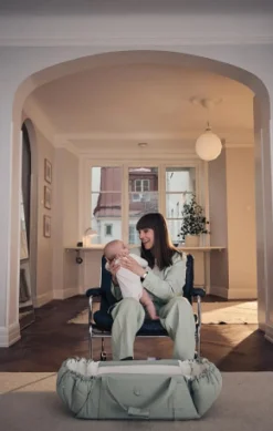 Discount SleepCarrier X inkl. waterproof bedding - Agave green Lifte