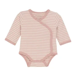 New Slå-om Body Langærmet - Pale Mauve Bodystocking M. Skrålukning|Præmatur Tøj