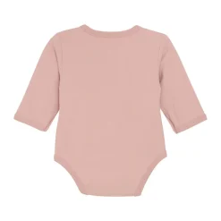 Outlet Slå-om Body Langærmet - Pale Mauve Bodystocking M. Skrålukning|Præmatur Tøj