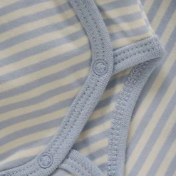 Online Slå-om Body Langærmet - Zen Blue Bodystocking M. Skrålukning|Præmatur Tøj