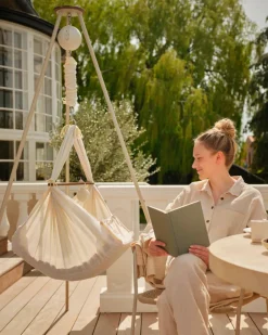 Slyngevugge Mesh - Cream Børn Slyngevugger