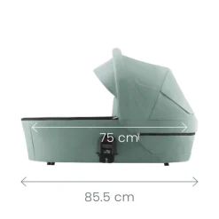 Best SMILE 5Z Carrycot - space black Liggedele Til Kombivogne