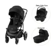 New Smile 5Z inkl. liggedel og Baby-Safe Core autostol - space black Kombivognspakker|Vognpakker