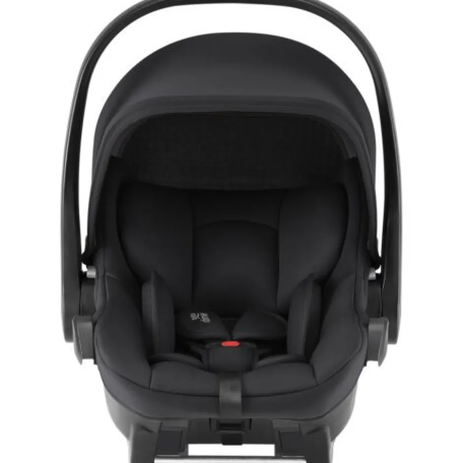 New Smile 5Z lux inkl. liggedel og Baby-Safe Core autostol - linen grey/space black Kombivognspakker|Vognpakker