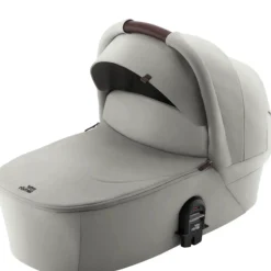 New Smile 5Z lux inkl. liggedel og Baby-Safe Core autostol - linen grey/space black Kombivognspakker|Vognpakker