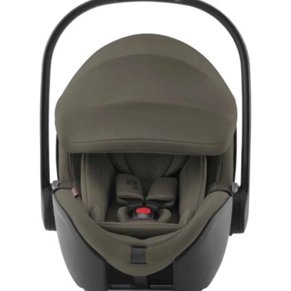 New Smile 5Z lux kombivogn inkl. autostol - urban olive Kombivogne Med Ergonomiske Sæder