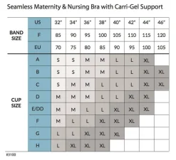 Sømløs Amme BH Med Gelé Bøjle - Sort Amme Bh'Er