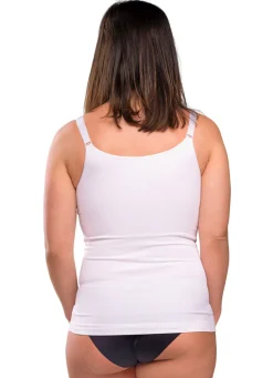 Best Sømløs Ammetop Med Shapewear - Hvid Overdele