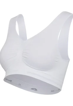 Outlet Sømløs Graviditets BH - Hvid Amme Bh'Er