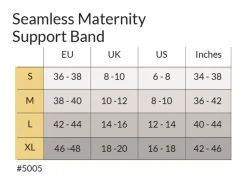 Clearance Sømløs Graviditetsstøttebånd - Sort Accessories