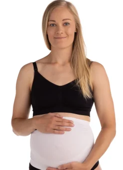 New Sømløs Graviditetsstøttebånd - Hvid Accessories