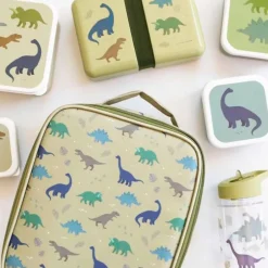 Hot Snackboksæt 4 dele Dino Madkasser & Drikkedunke