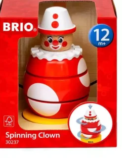 Outlet Snurrende klovn 30237 Trælegetøj