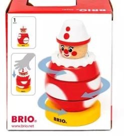 Outlet Snurrende klovn 30237 Trælegetøj