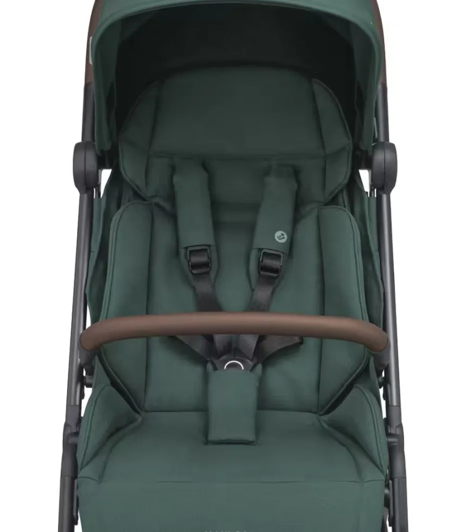 Clearance Soho - Essential Green Klapvogne Med Flade Sæder