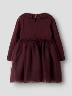 Sale Solange Tulle Kjole - Catawba Grape Juletøj|Kjoler