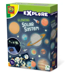 Discount Solsystem - Selvlysende Børn Lamper