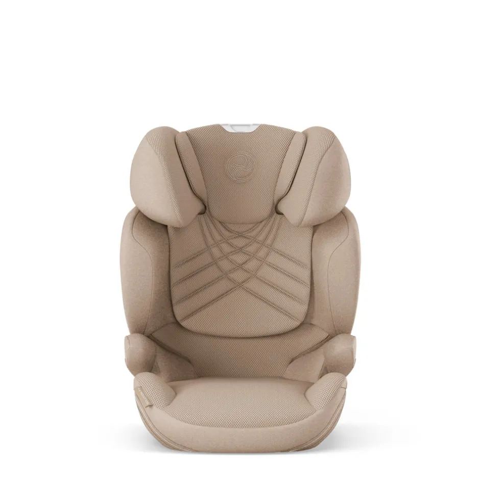 Outlet Solution T i-fix - plus cozy beige Autostole 100-150 Cm (4-12 År)