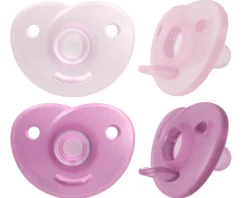 Clearance Soothie, 0-6 m, pink/lyserød Sutter