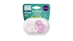 Clearance Soothie, 0-6 m, pink/lyserød Sutter