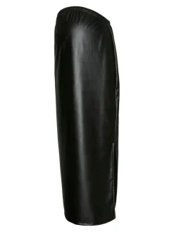 Clearance Soya jrs pu nederdel hw - BLACK Kjoler/Nederdele