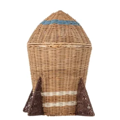 Discount Space Kurv m/låg, Natur, Rattan Børn Kurve