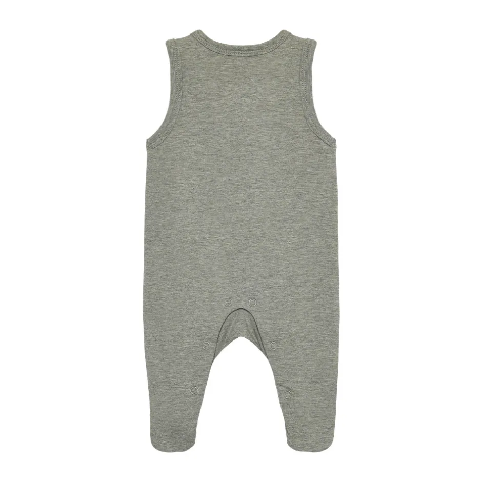 Hot Sæt m. Body Langærmet+Overall - 9709 Bodysæt|Heldragter M. Fod