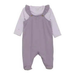 Sale Sæt m. Body og Sweat Romper - 6810 Heldragter M. Fod