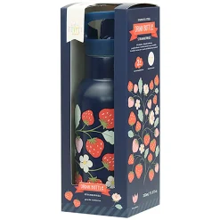 Sale Stainless steel drink bottle: Strawberries Madkasser & Drikkedunke