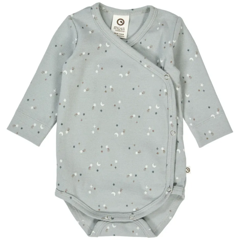 New Stars Rib Wrap Body - 690000271 Bodystocking M. Skrålukning