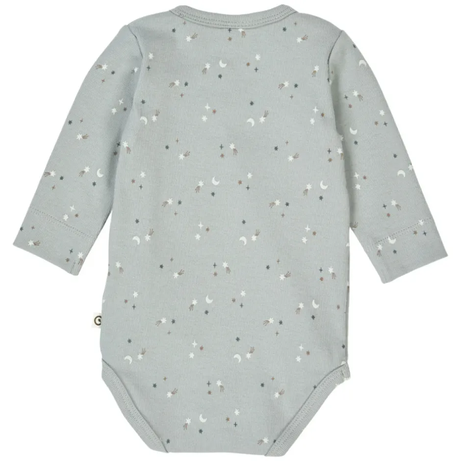 New Stars Rib Wrap Body - 690000271 Bodystocking M. Skrålukning