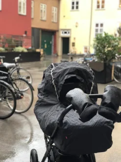 Østerbro handsker - sort Vognhandsker