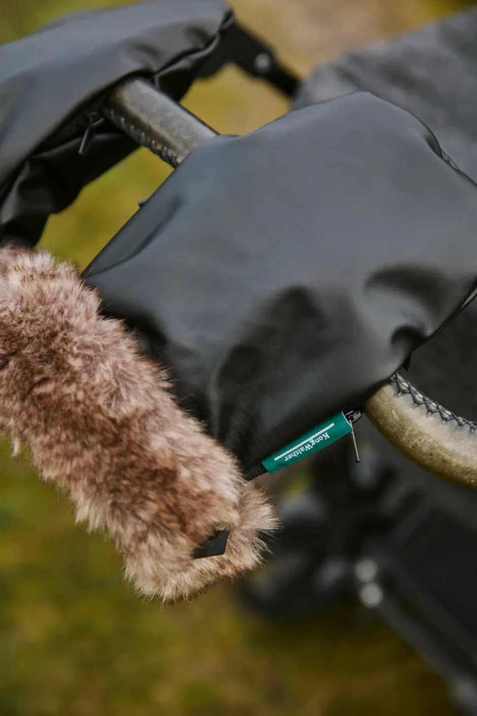 Discount Østerbro handsker - sort fur Vognhandsker