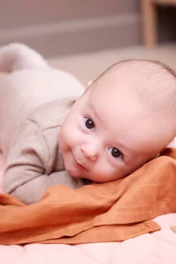 Online Stofble - Amber Brown Børn Stofbleer