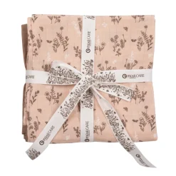 Discount Stofble 2-pak, 75x75 cm - Flora Børn Stofbleer