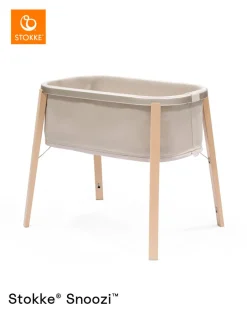 Best Stokke Snoozi med transport taske - Sandy Beige Børn Pakkeløsninger|Vugger