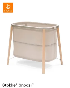 Best Stokke Snoozi med transport taske - Sandy Beige Børn Pakkeløsninger|Vugger