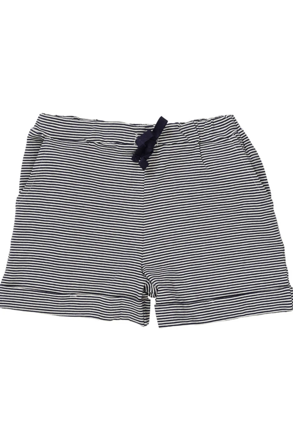 Online Stribet shorts - NAVY Shorts